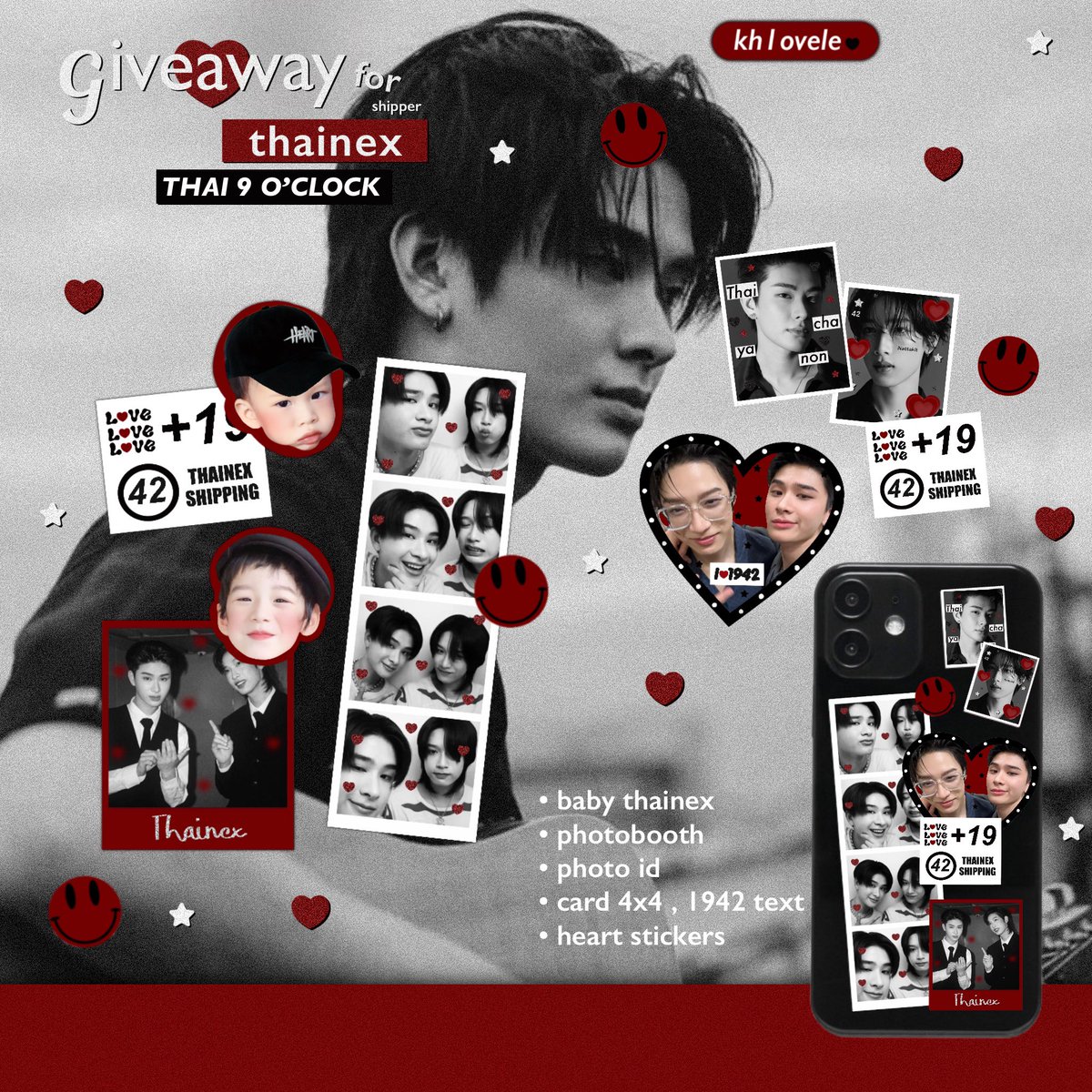 kh1ovele's tweet photo. giveaway for ป้าไก่
1 set free shipping 🚢 

• pls rt+like+mention 💬
( หลักฐานการสตรีม ) 

THAI 9 O’CLOCK
#THAI_9นาฬิกา
#THAIchayanon
#BUSCOVERPROJECT https://t.co/cjuWBuCAFu