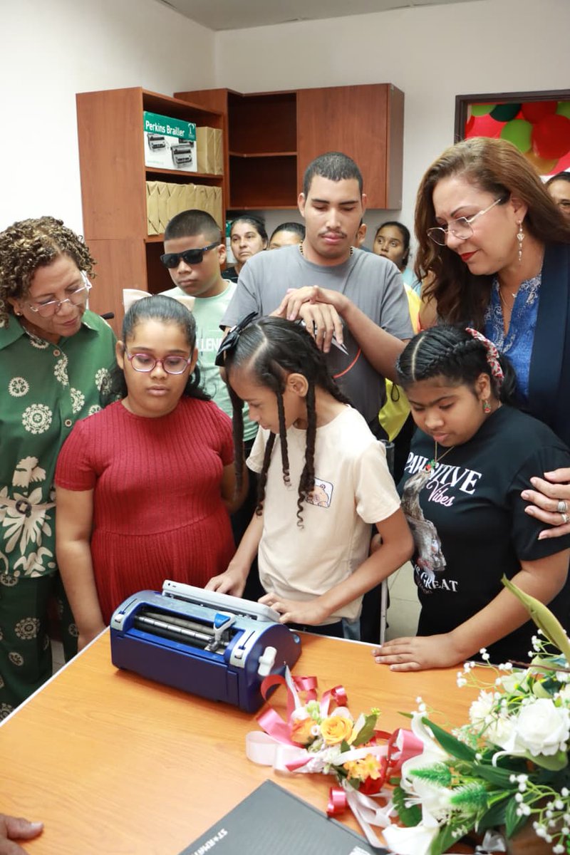 #PanamáOeste / Estudiantes con discapacidad visual de toda la región de Panamá Oeste, a partir de la fecha, contarán con mayores oportunidades educativas tras la inauguración de un nuevo Centro de Recursos Educativos para Personas con Discapacidad Visual Louis Braille del IPHE.