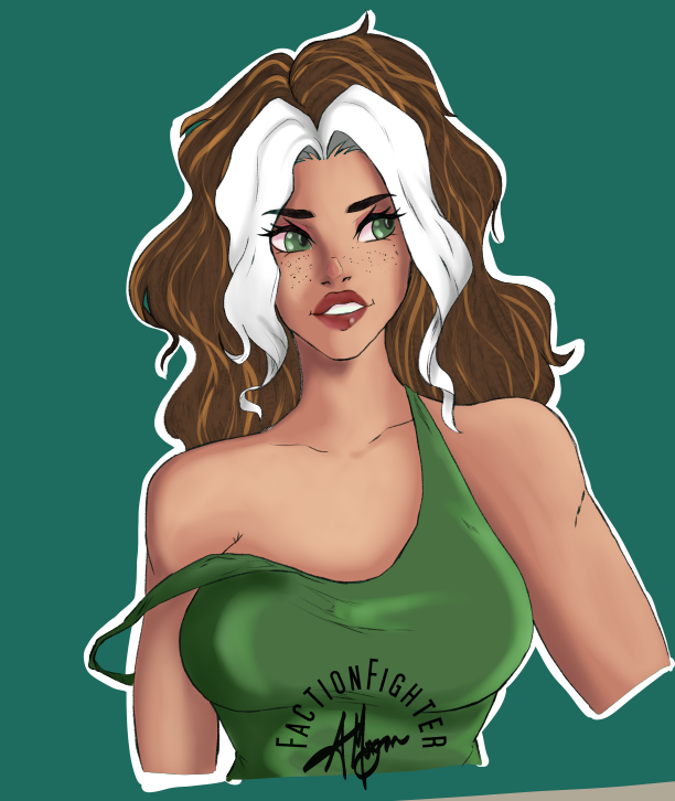 And so it's new year... 

Well, lets start 2026 off stronger. Rogue sketch! Because she's the fuckin' coolest, and one of my top favorite X-Men characters.