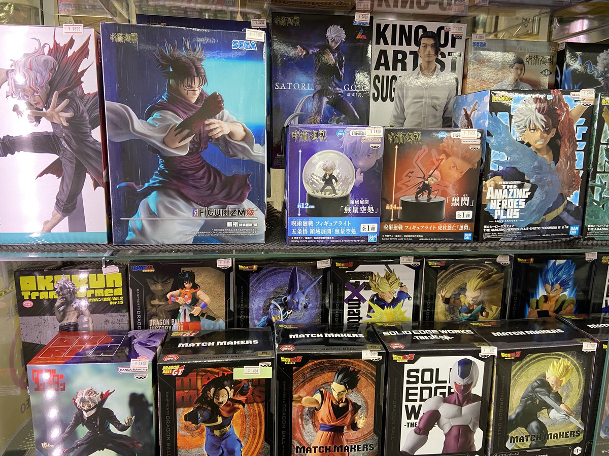 プライズ ＃フィギュア 販売】 こちら店頭ショーケースにてプライズ