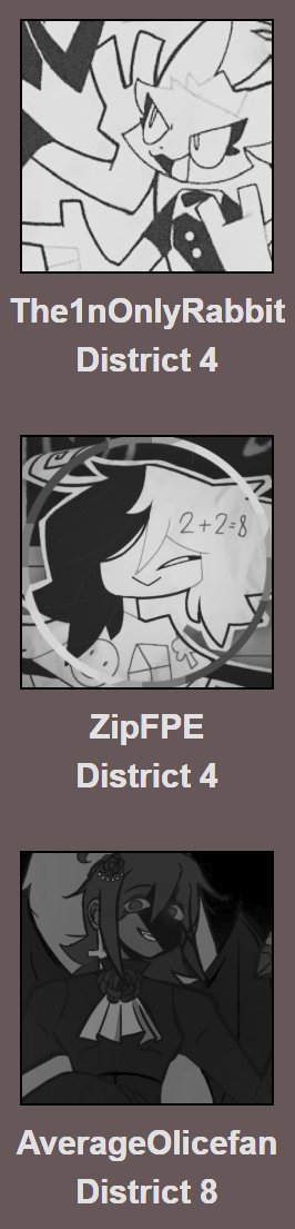 _Alice__FPE_'s tweet image. this post isn't anything in particular. just honoring our fallen :((

@The1nOnlyRabbit
@_Zip__FPE_ 
@AverageOlicefan 
@Sarg3ntGrac3 
@clairr_e 
@SockPuppetLana 
@SoapTasteTester 
@ForestBoy217 
@DISEASEDAPPLE 
@YAN_DANGER_AU 
@no_mandaari 
@Gamer6144644295