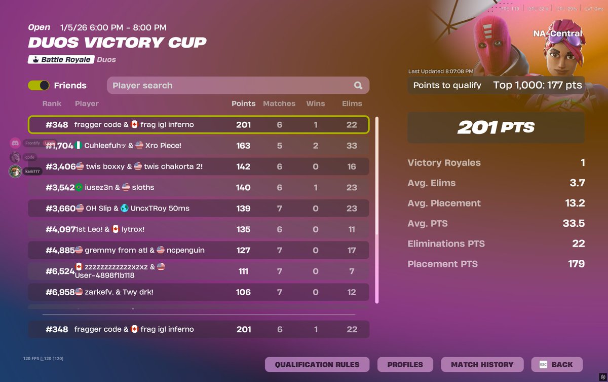 codefn9's tweet image. qual with best igl @Infernhoefn