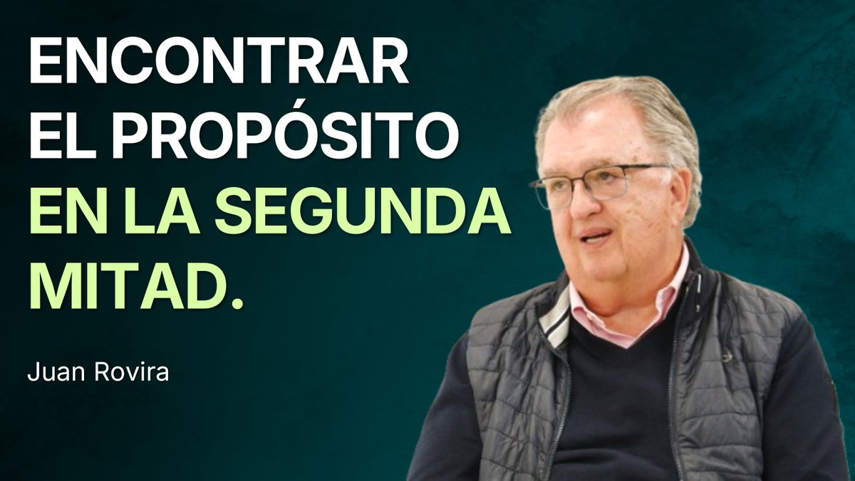 En este episodio de Second Half conversamos con Juan Rovira, protagonista de una de las transiciones más inspiradoras hacia la segunda mitad de la vida que hemos presenciado.