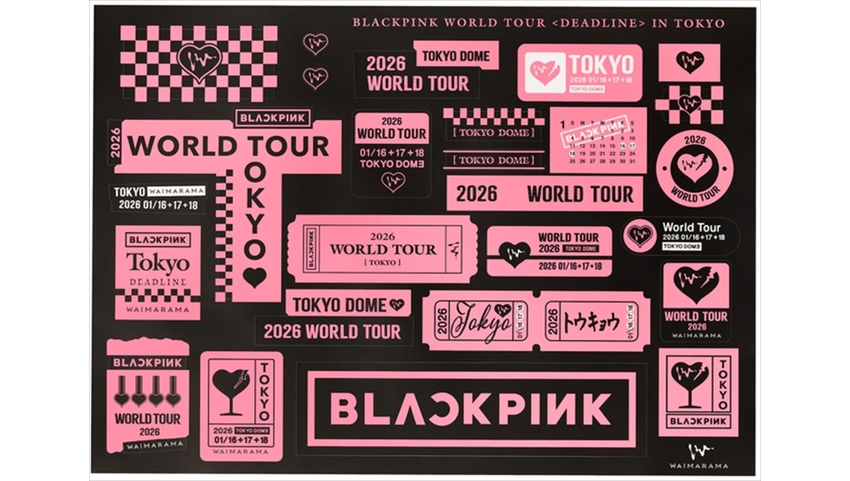BLACKPINK特大オリジナルステッカー全25種のデザインを公開、特設サイトではカスタム例も紹介！ 特大オリジナルステッカー付き限定ワインを1月6日（火）より、数量限定で販売開始！
e.usen.com/news/news-rele…
#BLACKPINK