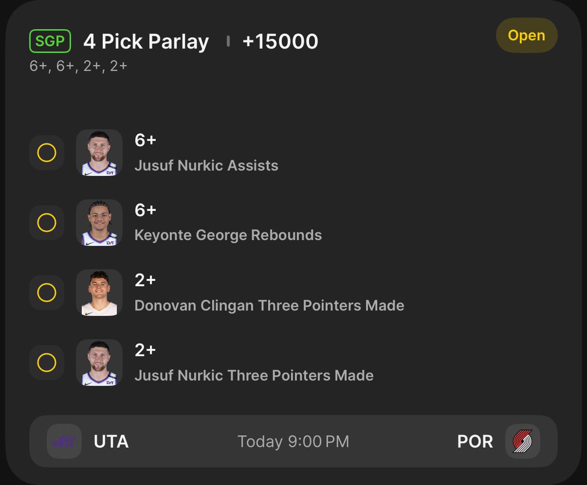 Sharpstacktips's tweet image. Good vibes 

Your next win starts here 🔥💵 Free plays in the group chat—join through my bio 🥳

#GamblingX | #PrizePicks | #Underdog | #CS2 | #Dota2 | #LeagueOfLegends | #eSports | #GamblingTwitter #TennisPicks #CFB #NFL #fanduelparlays