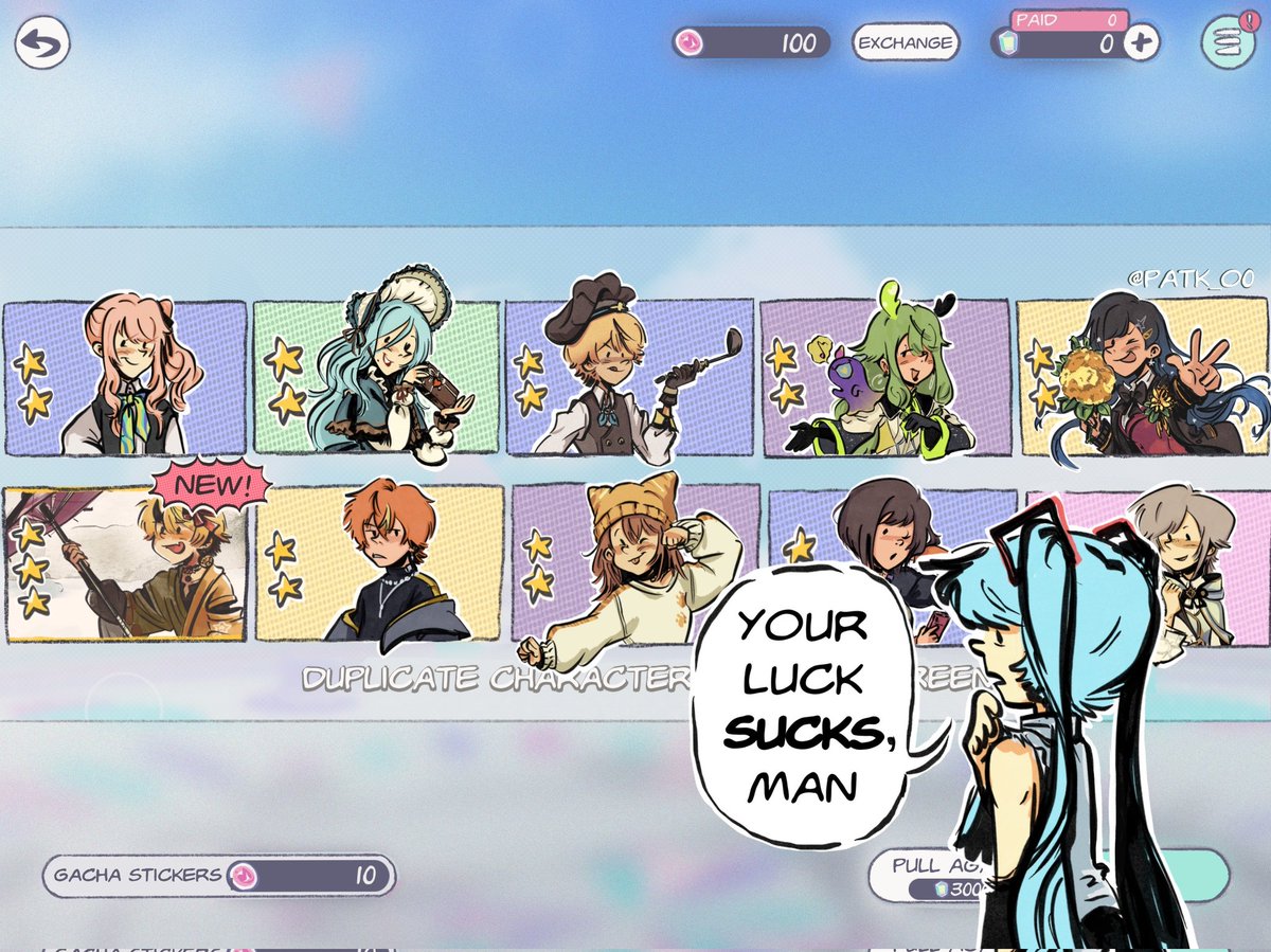 patk_o0's tweet image. Vent art #prsk_FA