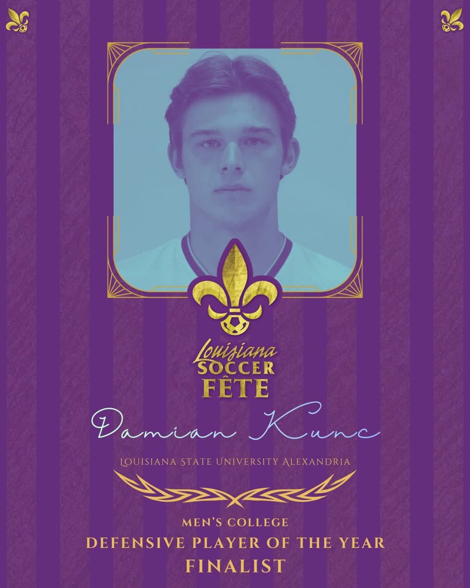Oh hey, this does still work 🙌

We’re taking a second to congratulate three incredible guys on their nominations for Louisiana Soccer Fête awards! Some of the finest to represent our organization. We’re proud of you!