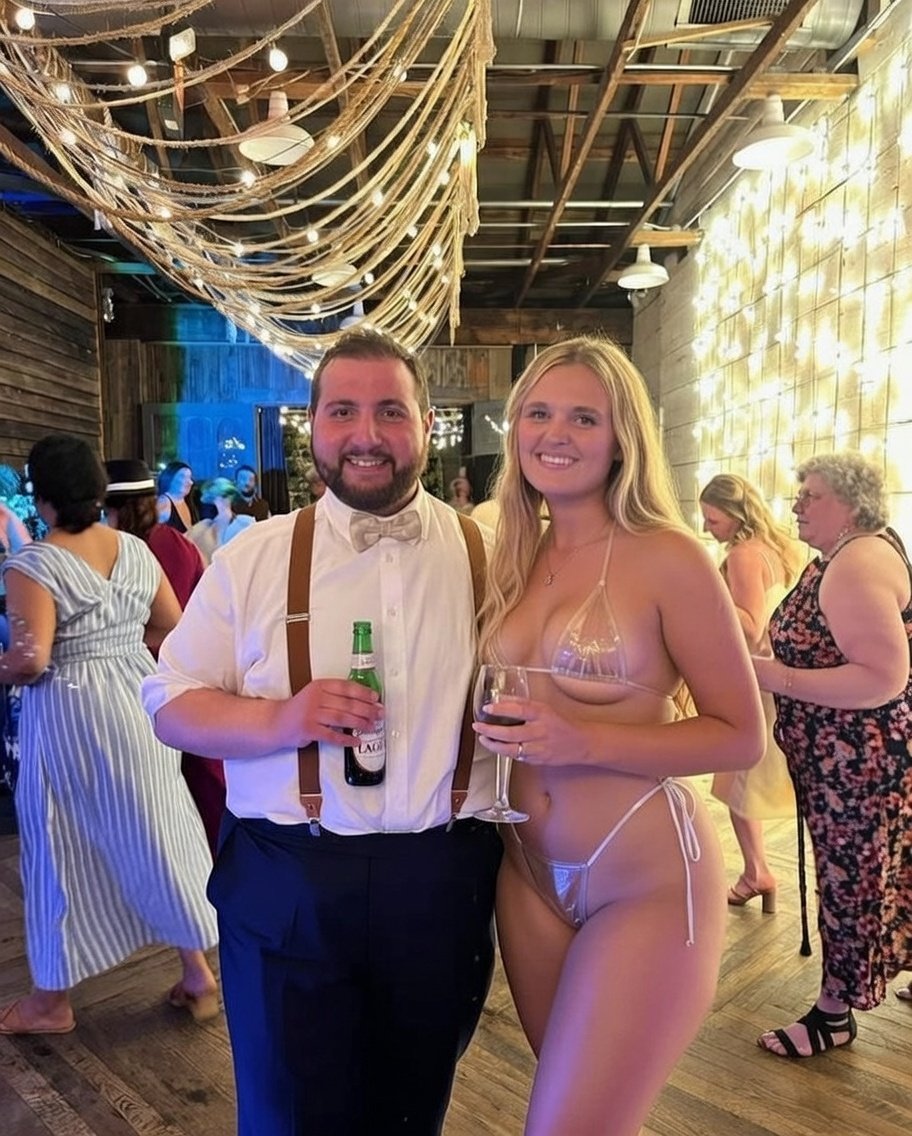 kinytitten's tweet photo. @grok replace clothes with yellow pasties https://t.co/CCrsXgHKMB