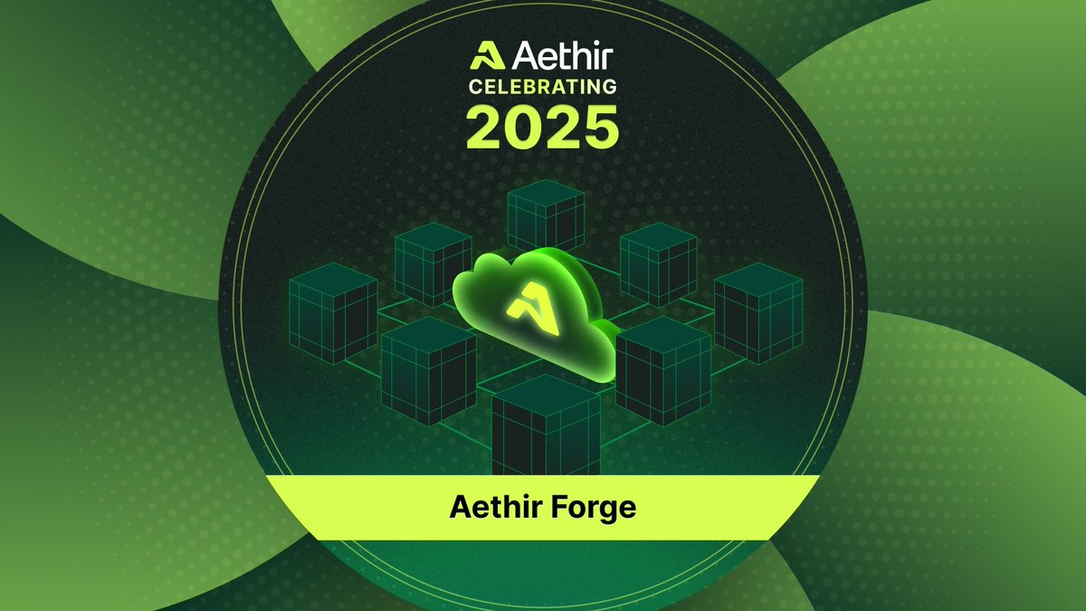 Daniella84991's tweet image. 1/
Gm fellow Aethirians 🌄

Another key milestone shaping the @AethirCloud ecosystem was the launch of Aethir Forge 🔥
A bold, community-driven program designed to expand Aethir’s reach across AI, gaming, and Web3.

#Aethir #AethirForge #DePIN #AIInfrastructure