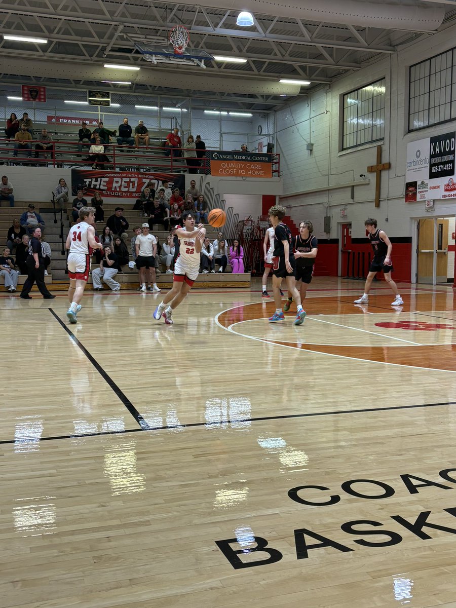 Panthers secure the win in The Den against the Wildcats, 75-45. G.McConnell 16pts-4reb, <a href="/WRauers/">william rauers</a> 19pts-4reb, <a href="/Lilherv1/">Peyton Hervey</a> 14pts-4reb. <a href="/Chris_Womack/">Chris Womack</a> <a href="/acthshuddle/">WNC High School Huddle</a> <a href="/rankingsreport/">Rankings Report</a> <a href="/HighSchoolOT/">HighSchoolOT</a> <a href="/FHS_Panthers/">Franklin High Panthers</a> <a href="/tylernc1/">Tyler Buchanan</a> <a href="/WLOS_13/">WLOS</a>