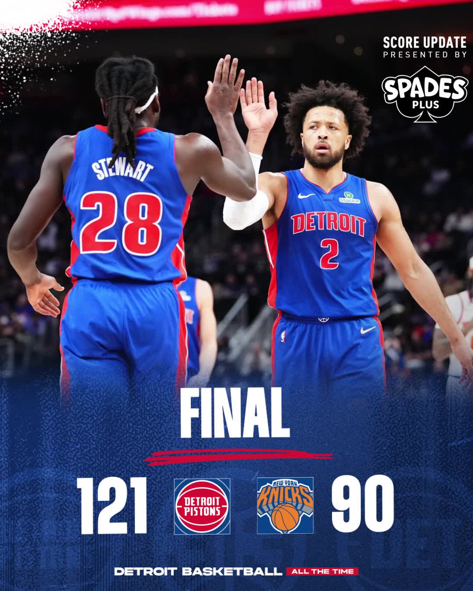 DetroitPistons's tweet image. Taking it personally
