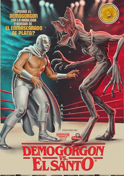 diegokike94's tweet image. Un comercial de papas fritas con el Enmascarado de Plata &amp;gt;&amp;gt;&amp;gt;&amp;gt;&amp;gt; todo el #WWERaw temático de Stranger Things