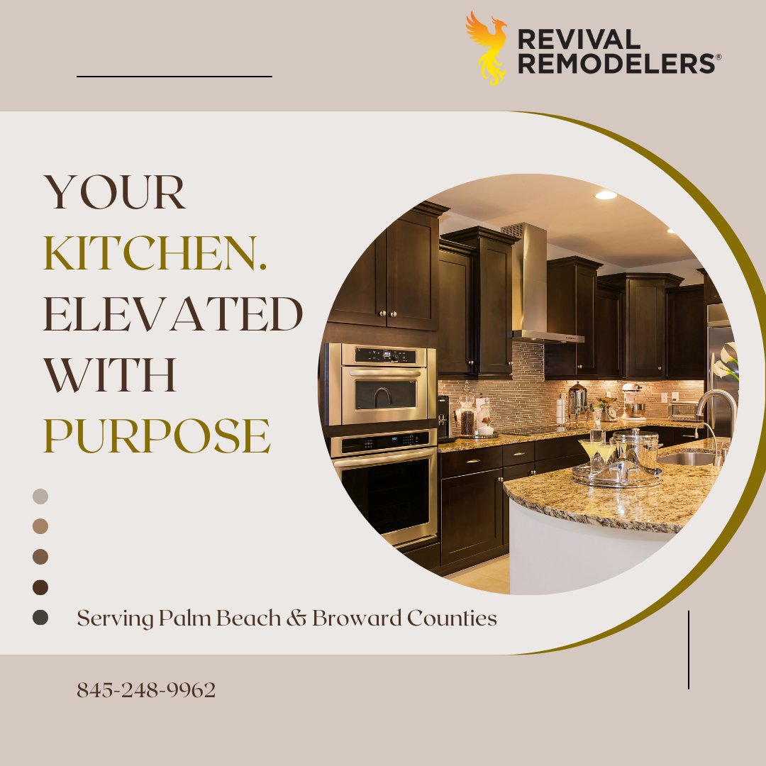 RevivingKitchen's tweet photo. Your home shouldn’t look like everyone else’s.
We design spaces that reflect you.

Serving Palm Beach &amp; Broward Counties
📞 845-248-9962
🌐 https://t.co/HSusEppkts

#CustomDesign #RevivalRemodelers #HomeStyle https://t.co/5unVa0jho9