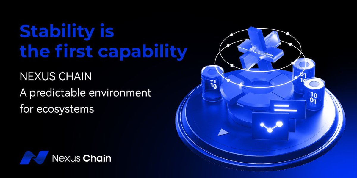 Real infrastructure works quietly.
Through continuous optimization of core operations, NEXUS CHAIN provides a predictable environment where ecosystem applications can grow steadily.