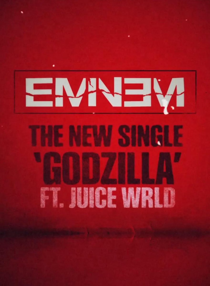 WrestleOps's tweet image. WWE announces ‘Godzilla’ by Eminem (ft. Juice WRLD) is the new official theme song for RAW.