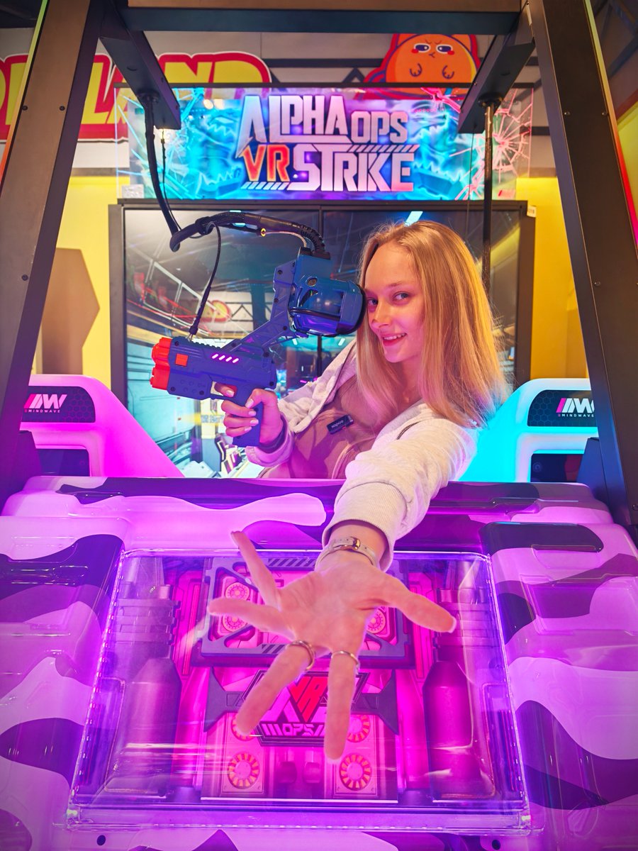 WahlapGames's tweet photo. We love seeing players dive into ALPHA OPS VR STRIKE — repeat plays are the best feedback for operators.
Wahlap delivers 35+ years of arcade expertise and machines you can rely on.
👉 https://t.co/gPaswlQzn8
#Wahlap #AlphaOpsVR #VRArcade #ShooterGame #Arcademachine #arcade https://t.co/OgfOnm3cUv