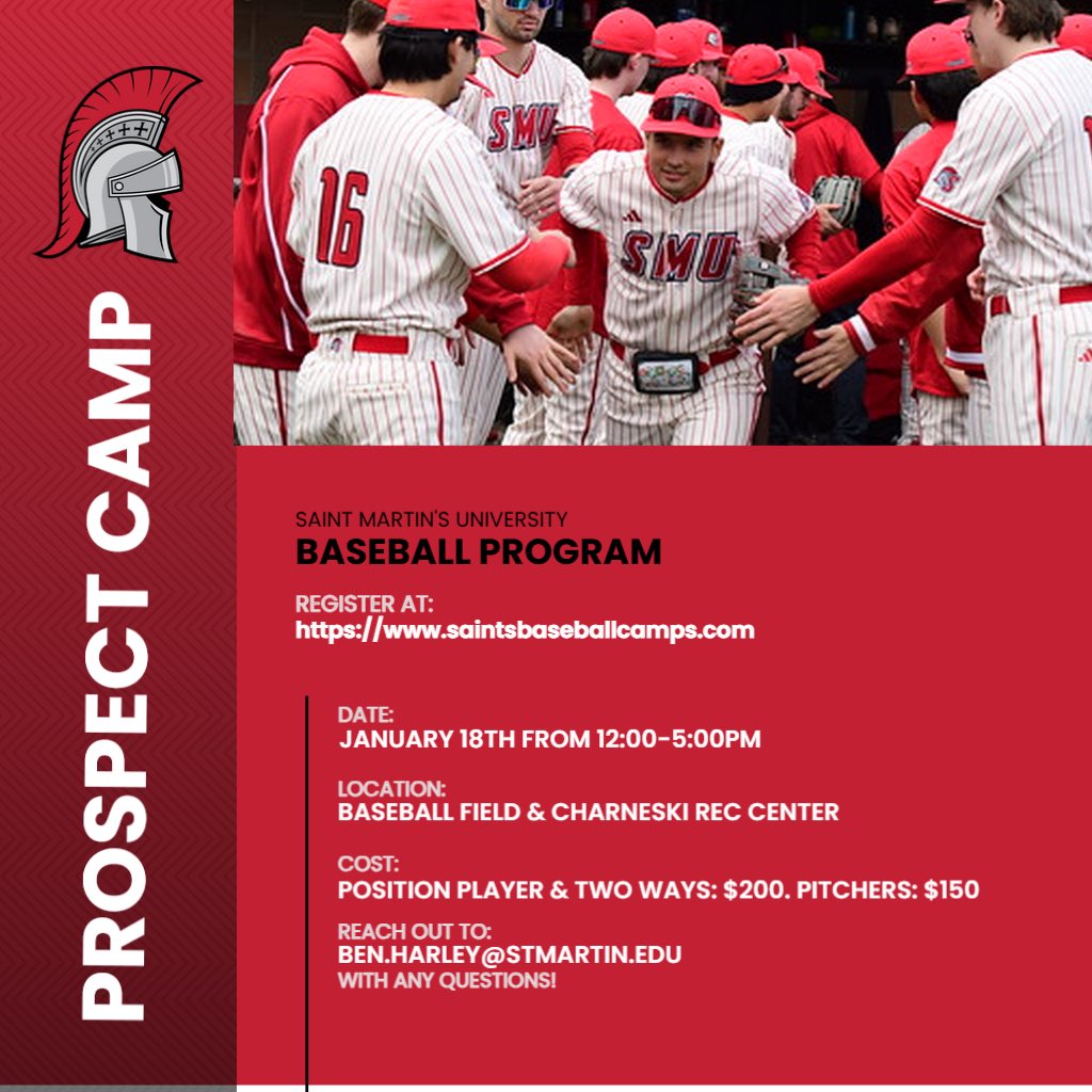 Saint Martin's University Baseball tweet media