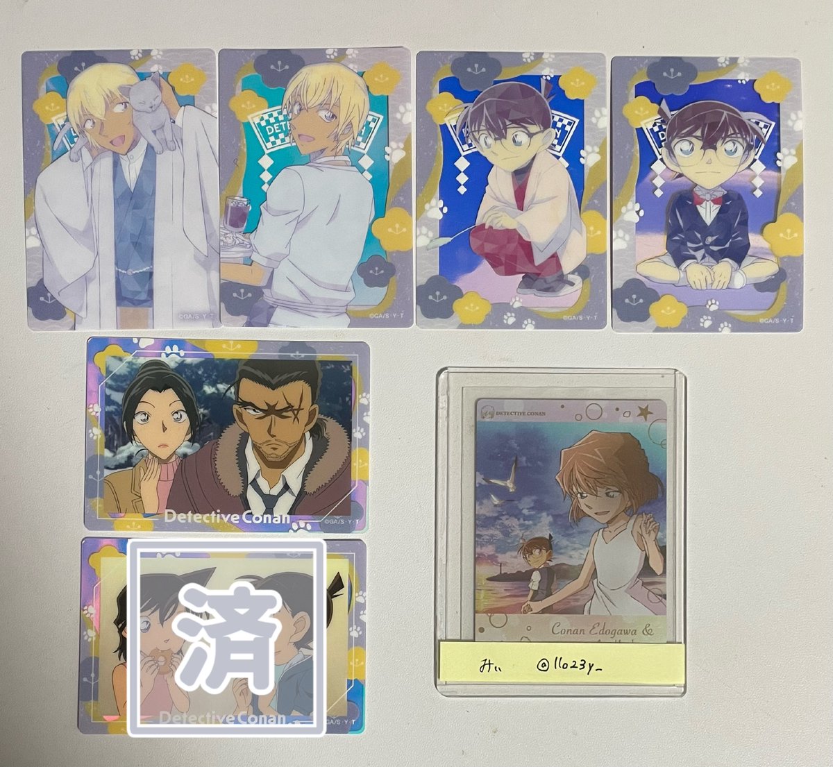 交換】 名探偵コナン オーロラアートコレクション Vol.4 求 同種灰原哀