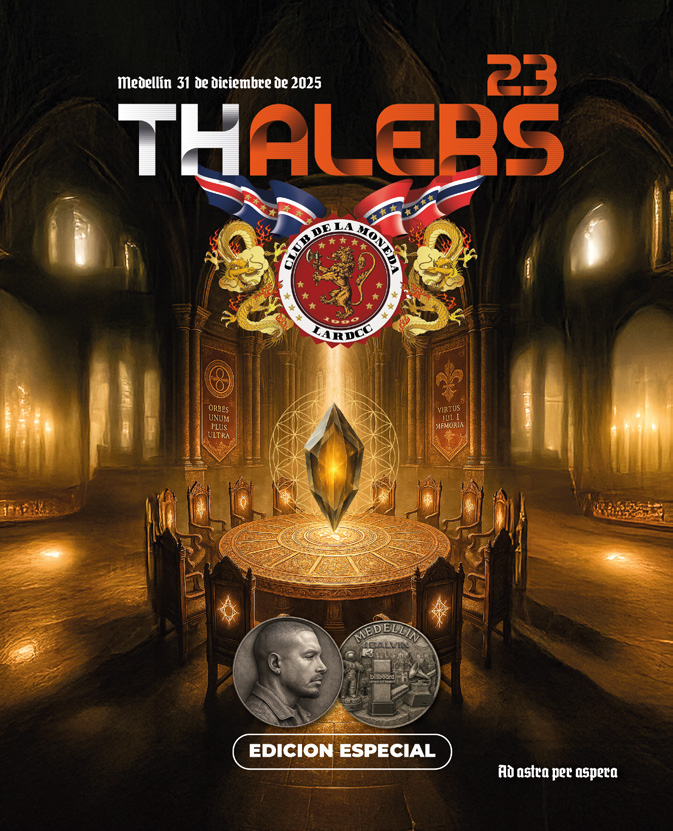 Revista Thalers 23 publicada por el Club de la Moneda y El Banco de la Moneda. bit.ly/3YmTIhF