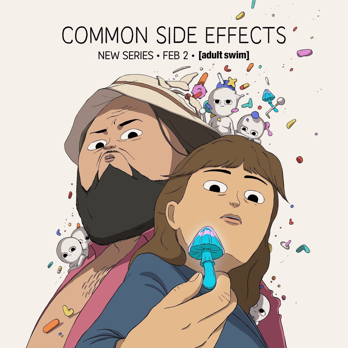 ToonHive's tweet image. ‘Common Side Effects’ has received 5 nominations at the 2026 Annie Awards:

- Best TV/Media - Mature
- Best Direction
- Best Music
- Best Writing
- Beat Editorial
