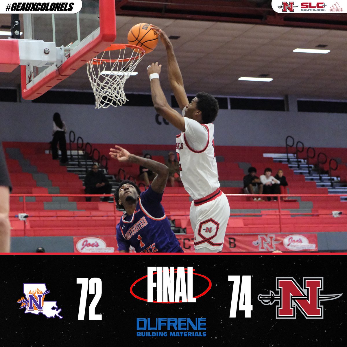 Nicholls Men’s Basketball tweet media