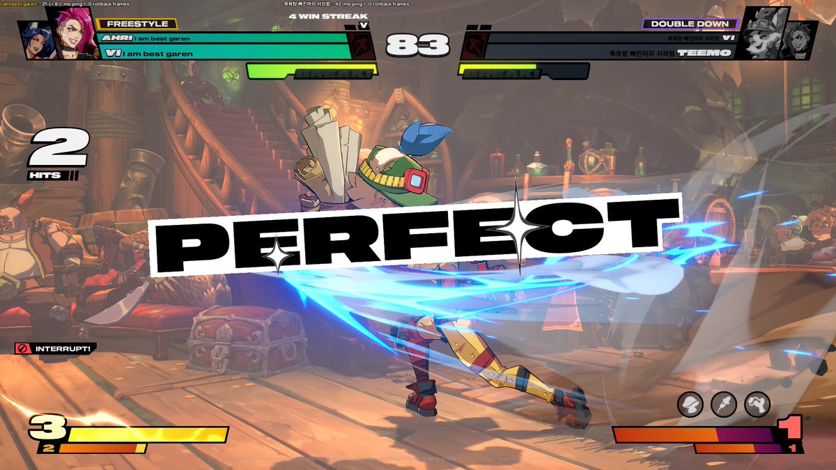 Rage quit, I think Vi is the turth.