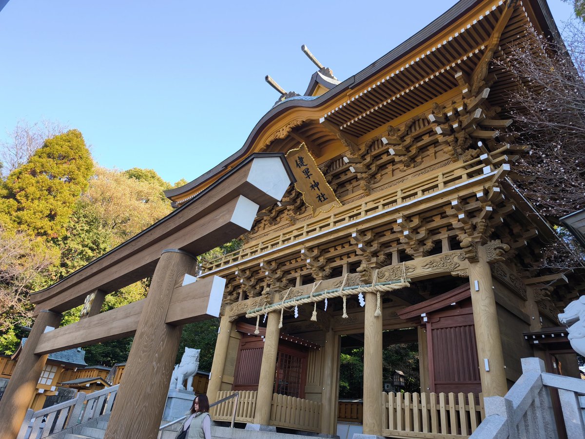 FSBALFA's tweet image. 念願の健軍神社に参拝