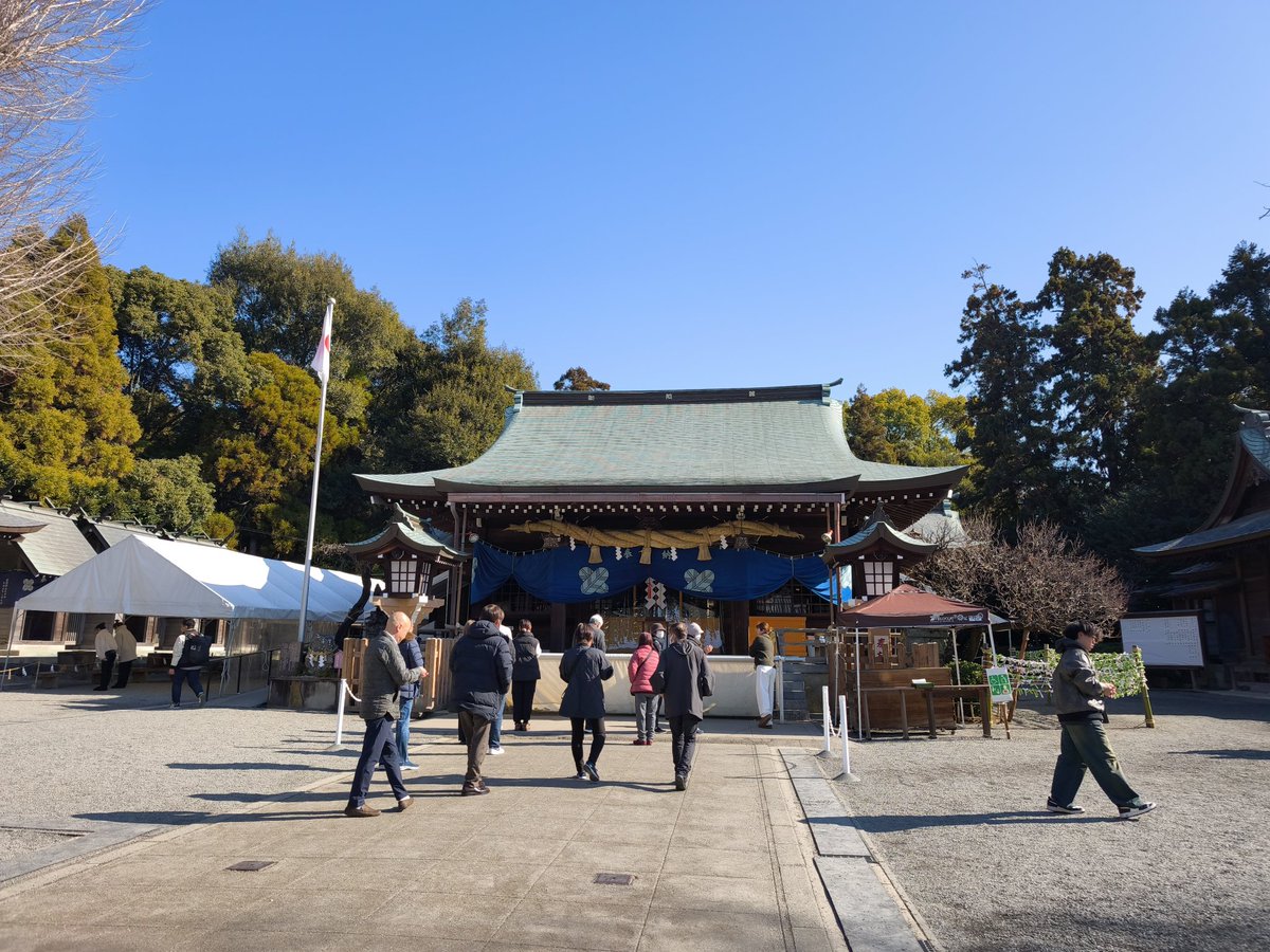 FSBALFA's tweet image. 念願の健軍神社に参拝