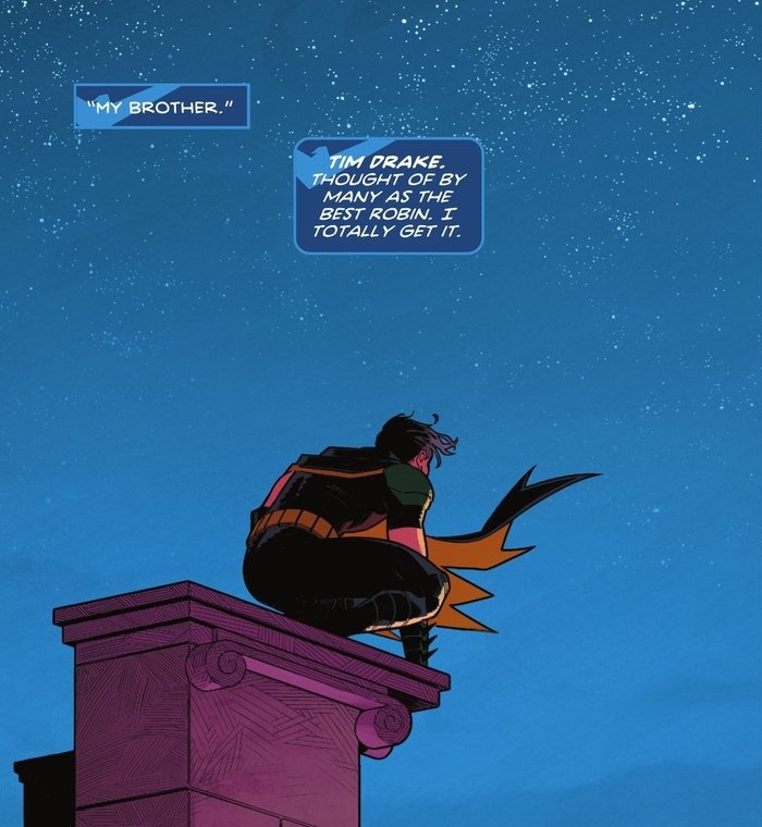 vistargirl's tweet image. he's clearly adding topics from famous comic book discussions in the run and it's annoying as hell