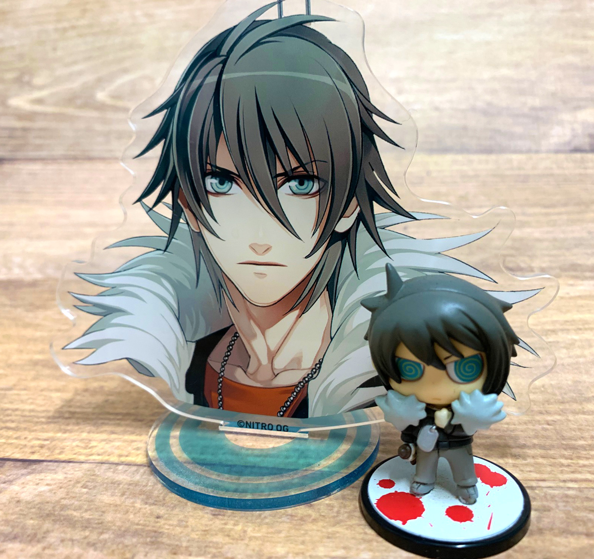 担当S木さんから、ニトロお顔コレクションのアクキーをいただいた。で