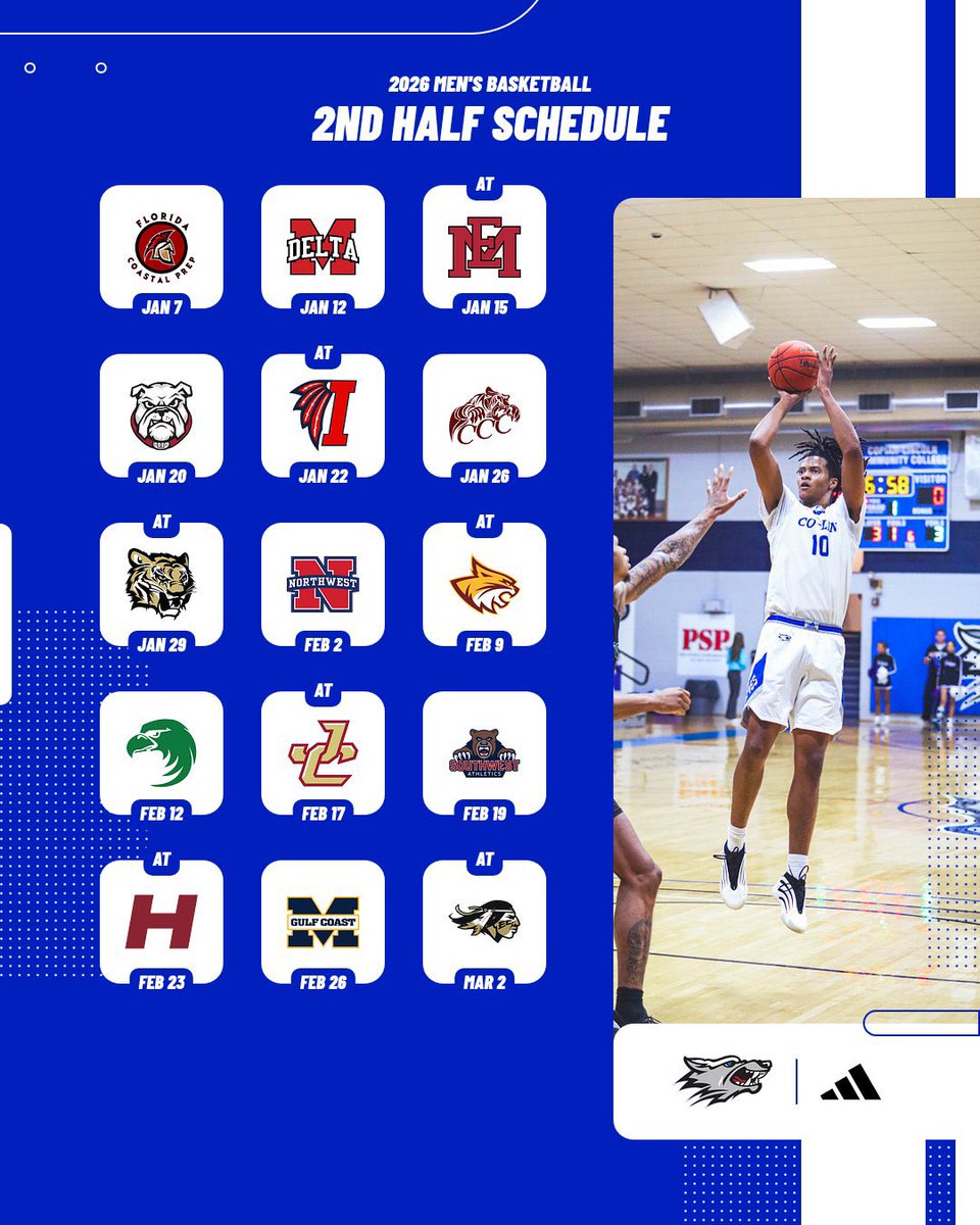Co-Lin Men’s Basketball tweet media
