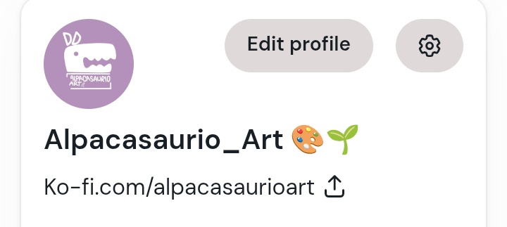 Recuerden tengo kofi por si gustan apoyarme por allí agradezco cada ayuda 🥹

Ko-fi.com/alpacasaurioart