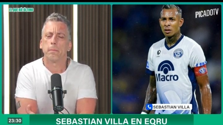 Nicoambrogi's tweet image. SEBASTIAN VILLA EN @picadotv_ 

- Boca quedó en el pasado. Si me llama Gallardo voy mañana mismo"