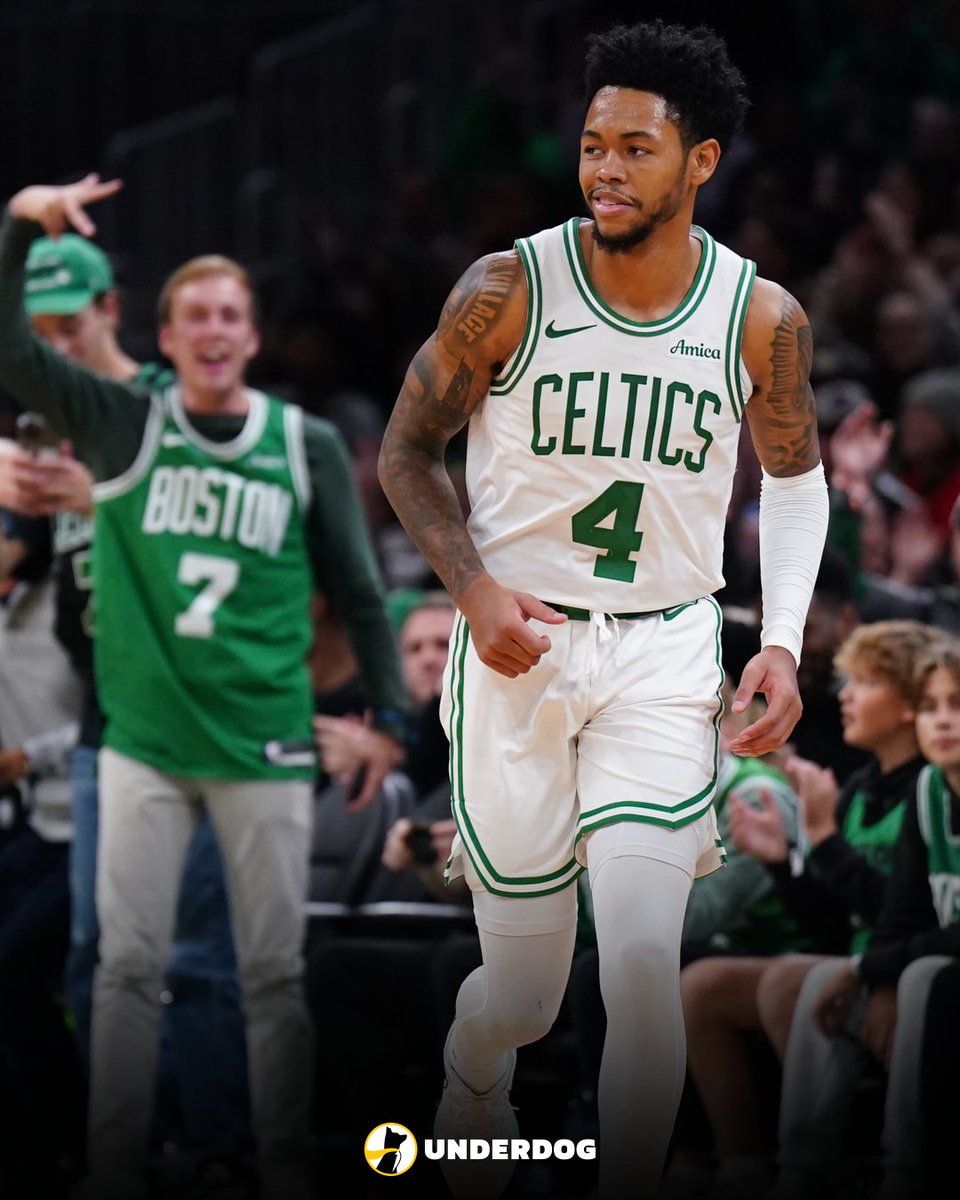 UnderdogNBA's tweet image. Anfernee Simons' first half:

0 PTS
0-3 FG
0-3 3PT

Simons' second half:

27 PTS
9-13 FG
8-11 3PT

Celtics are now in second place in the East.