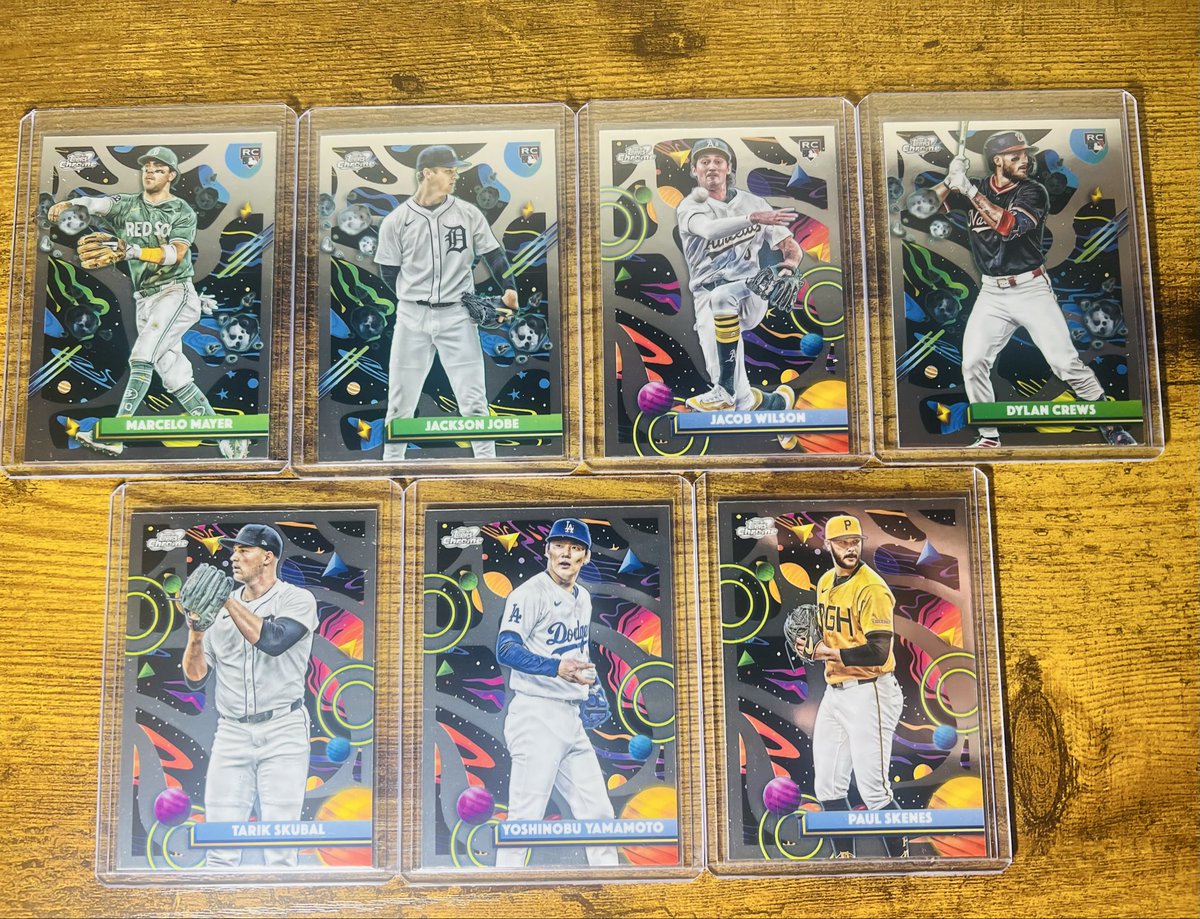 BigMikeAllDay's tweet photo. Some standout Rookies/Stars https://t.co/TVMZnWA6hi