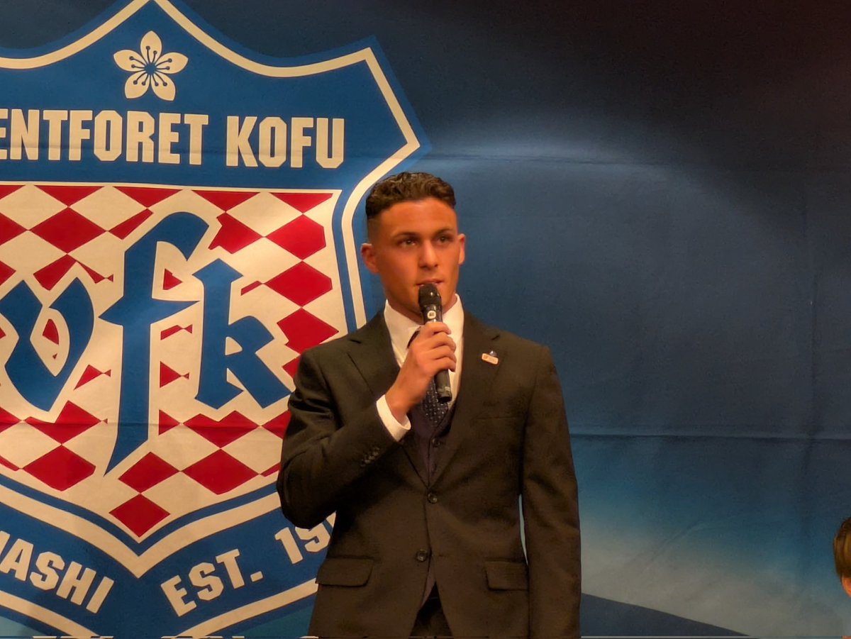 ✨新加入選手✨ 🔵FW23 #スタチオーリミケーレ 選手 🔴MF27 #武井成豪