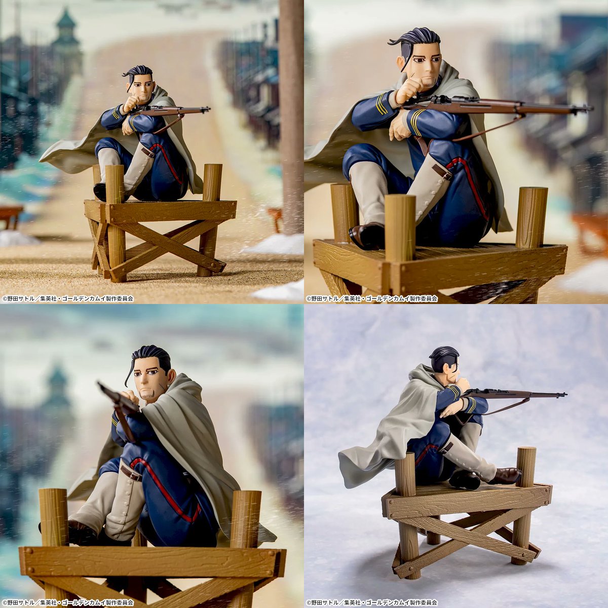 [最終SALE15日まで]ゴールデンカムイ　尾形　セット ゴールデンカムイフィギア ゴールデンカムイ ちょこのせフィギュア