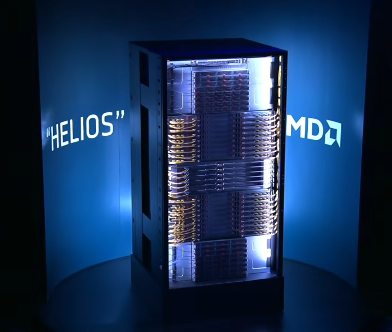 <a href="/AMD/">AMD</a> The path to yotta scale infrastructure if a combination of compute, open rack arch, open fabrics, rack scale solutions, and that it all needs to be turnkey. 

This is the goal of Helios. "The worlds best AI rack"