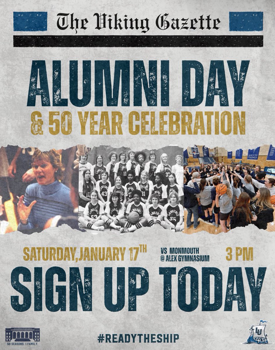 Lawrence Women’s Basketball tweet media