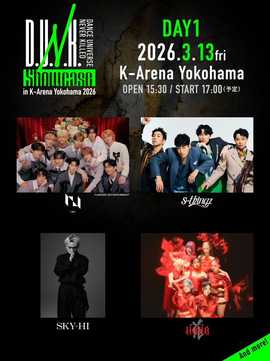 ━━━━ #D_U_N_K_ Showcase in K-Arena Yokohama 2026