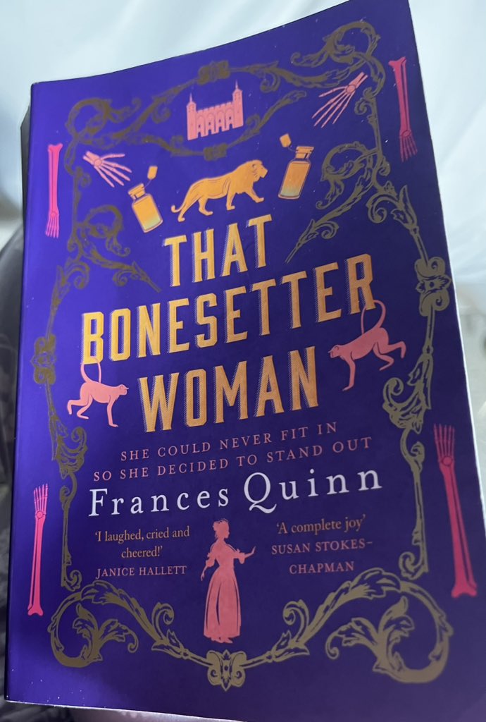 ninsthewriter's tweet image. If you love historical fiction set in 1700s in England, you must read this excellent novel 📕 
That Bonesetter Woman 
by Francis Quinn @franquinn
