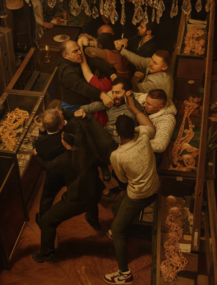 byronbcp's tweet photo. @TraxNYC immortalized in renaissance painting! https://t.co/RT3PlvjwDF