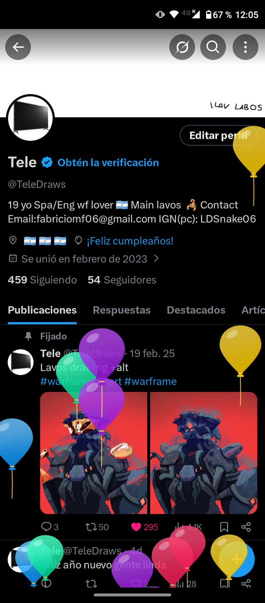 TeleDraws's tweet image. I'm happy today