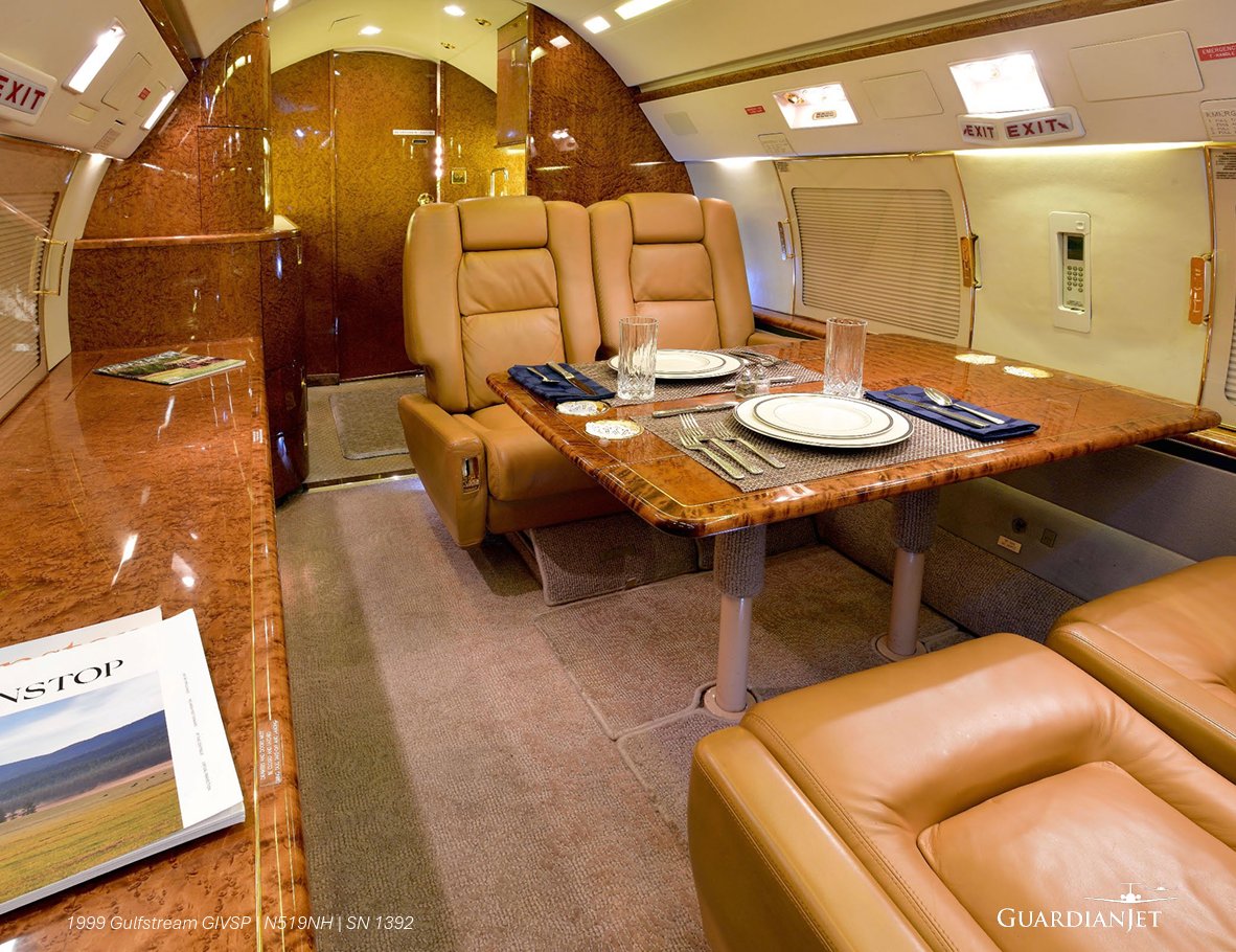 sydor_greg's tweet photo. FOR SALE: '99 Gulfstream GIVSP 
$3,795,000
New Jersey, US

13 PAX
Full Engine + APU Programs
Fresh 96 Month Inspection
Avance L5 Wifi 
2016 Interior // 2017 Paint https://t.co/agGHOsLbzV