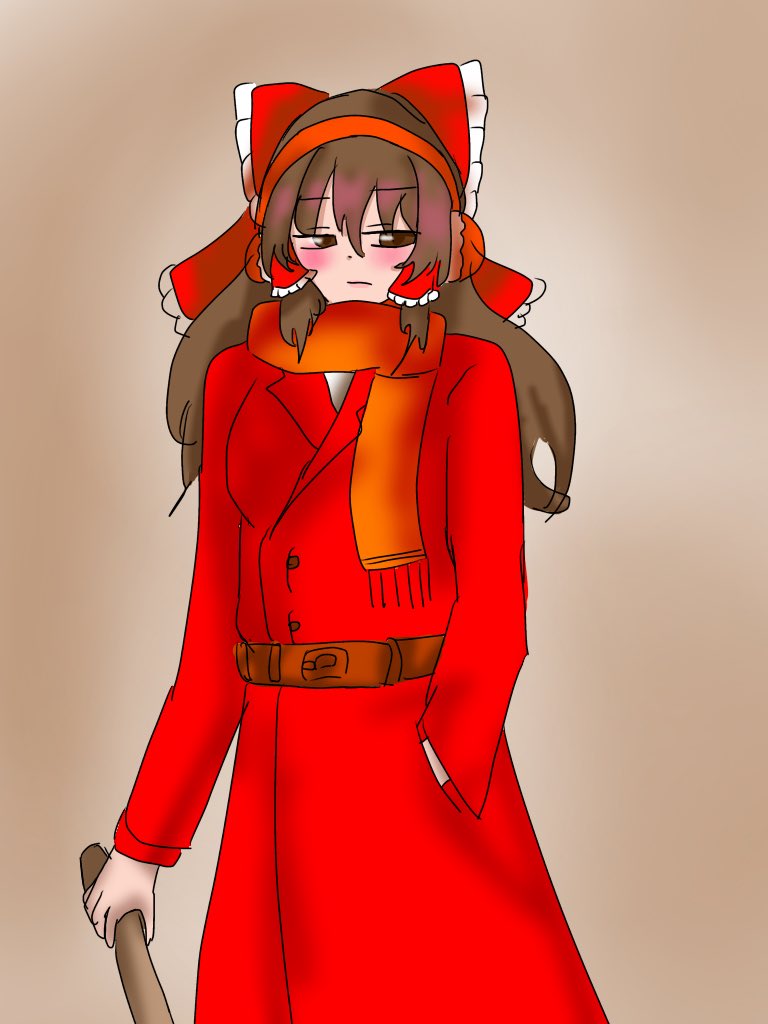 omothi0421's tweet photo. 霊夢
 #東方Project #博麗霊夢  #イラスト https://t.co/Yh0L4jMyuq
