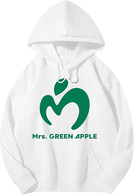 🍏 アパレル情報 Mrs. GREEN APPLE デザイン メンズパーカーが