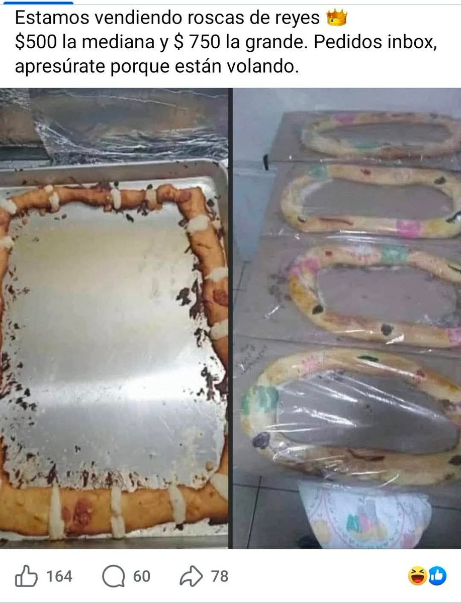 #ReyesMagos 

Dicen: "Compren la #RoscaDeReyes en los negocios de su barrio"

Los negocios de mi barrio: