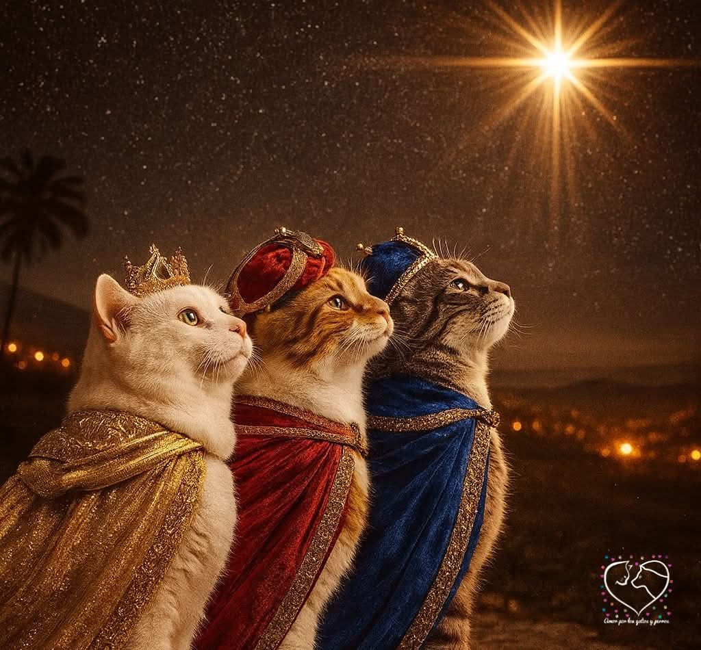 MANU_1906's tweet image. Que los reyes magos les traigan muchos churus, arena y postes rascadores y por qué no una karens nueva
@KoshkaMorrison @BenitoPersa y Lupis
@AdrianaRmzGlz #Botchan