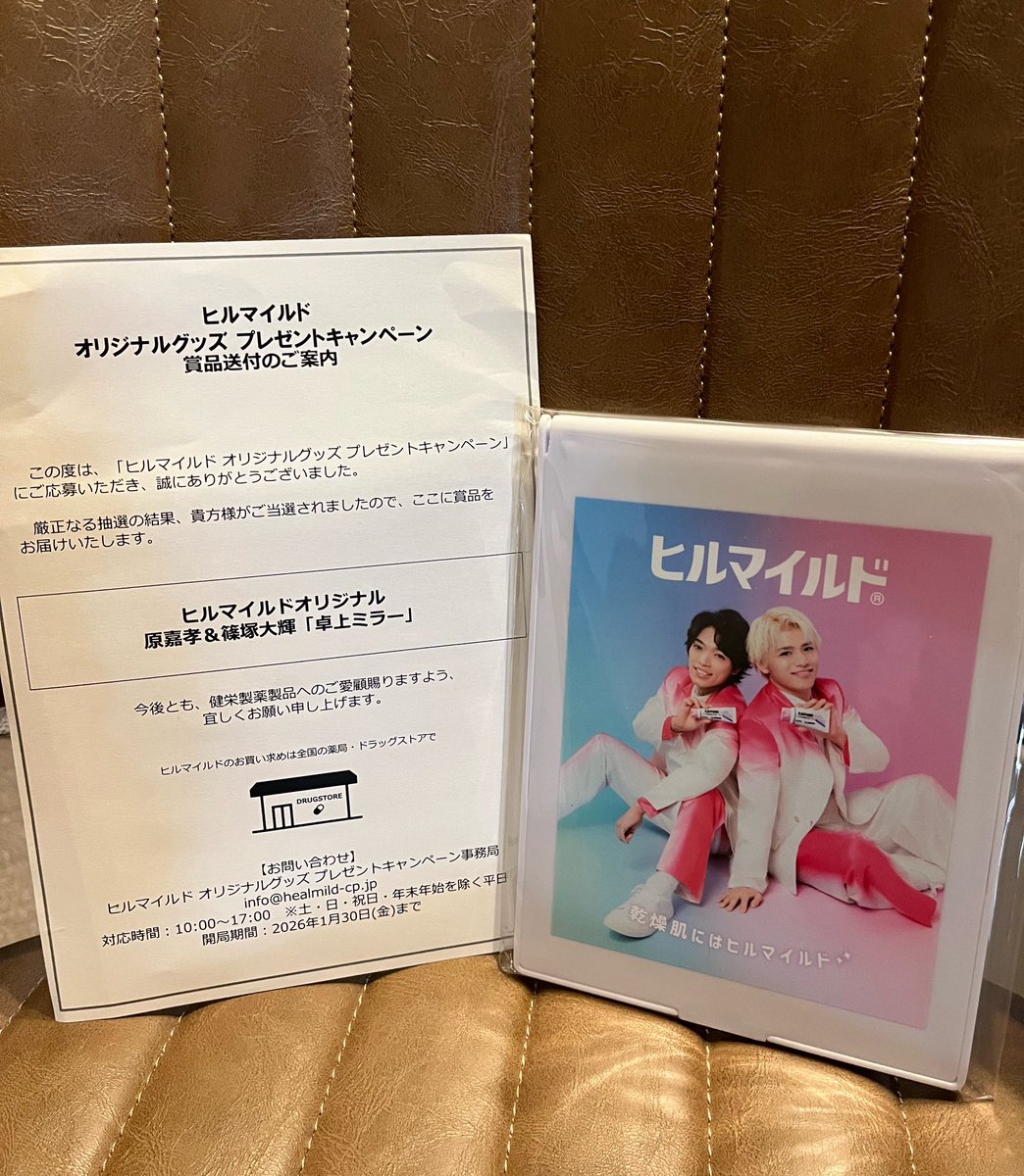 新品未開封】ヒルマイルド 卓上ミラー リアルスタイル REAL STYLE 卓上