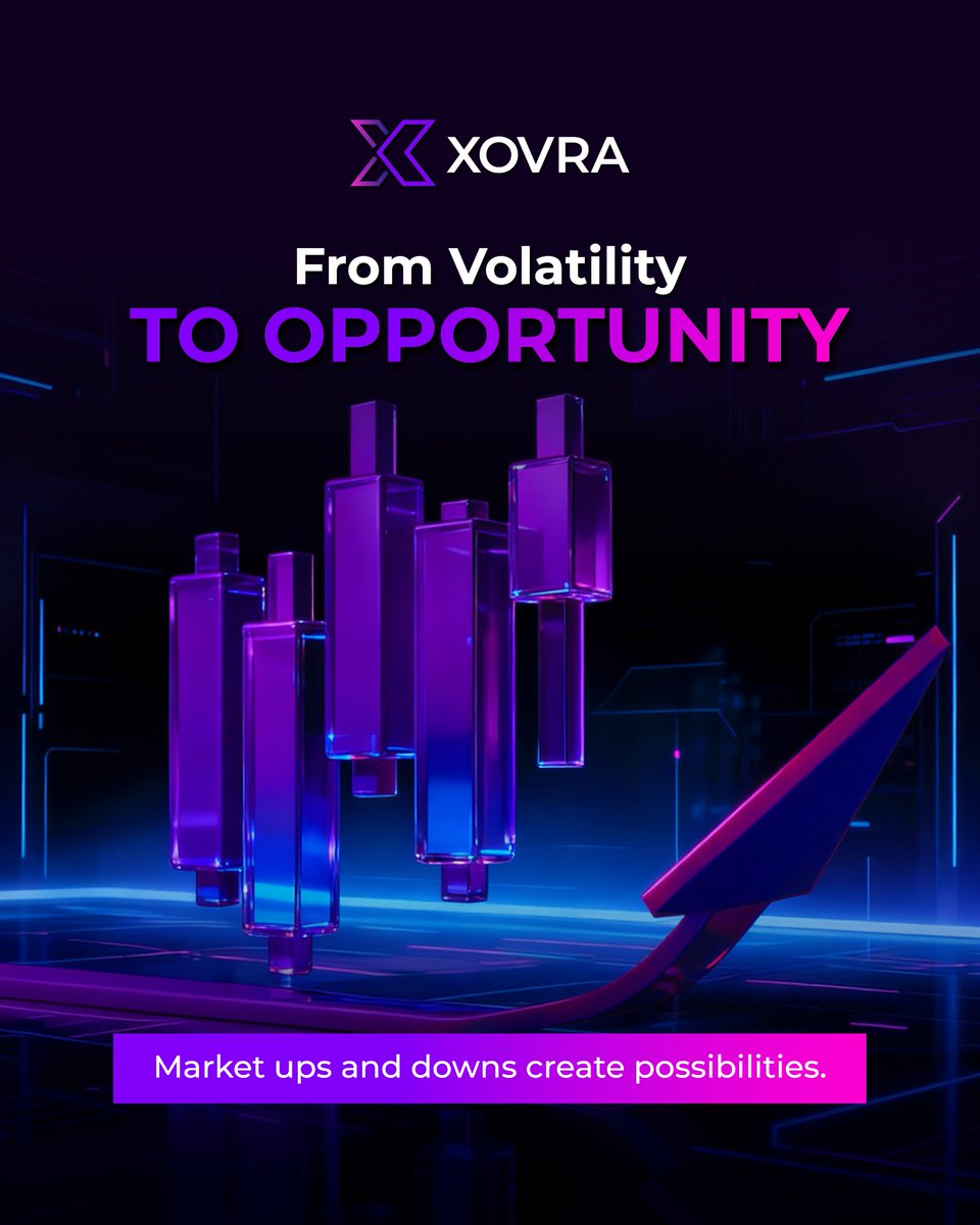 xovraofficial's tweet image. Market ups and downs create possibilities.
XOVRA turns volatility into structured yield — predictable, transparent, and secure.

#XOVRA #MarketOpportunity #CryptoStrategy #StableIncome #Web3